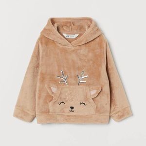 NWT Faux‎ Shearling Hoodie